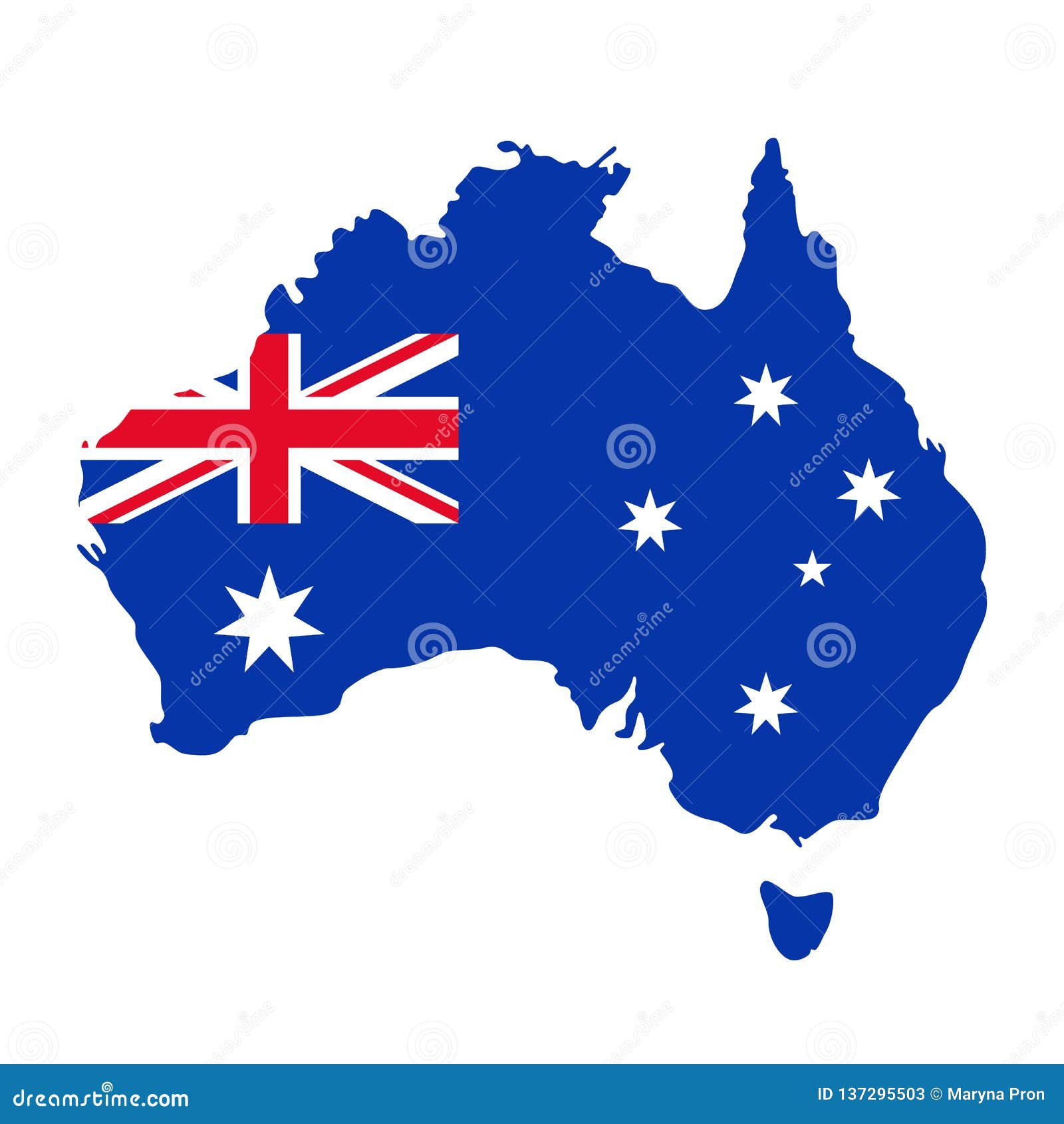 Hãy chiêm ngưỡng bản đồ Úc với lá cờ đầy màu sắc và trang trí đẹp mắt. Vector hình minh họa được tạo ra với tâm huyết và chất lượng cao, sẽ giúp bạn hiểu rõ hơn về đất nước Úc và truyền tải niềm tự hào của người Úc đối với quê hương của mình.
