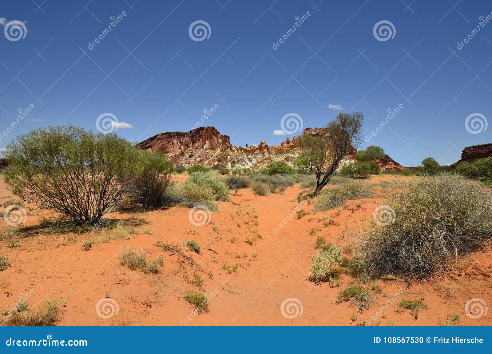 Australia, NT, Rainbow Valley Stock Photo - Image of travel, horizontal