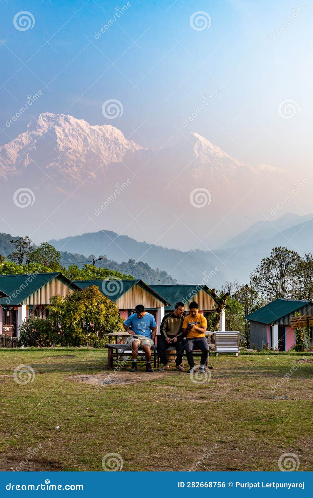 The Australian Camp, Pokhara, Nepal Editorial Photo - Image of buddhist ...