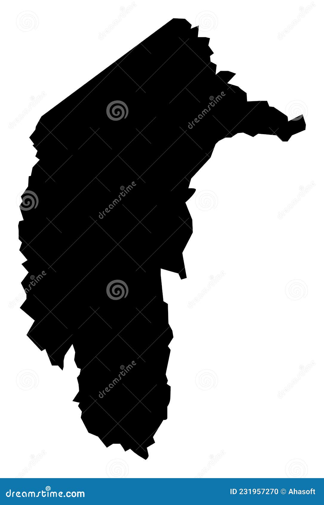 Australian Capital Territory - Australia Map Vector Illustration Stock