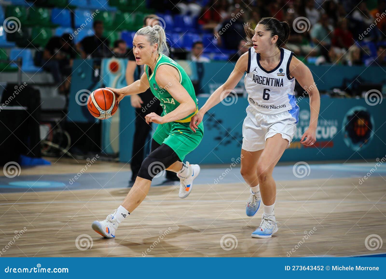 Tall Australian Female Basketball Player