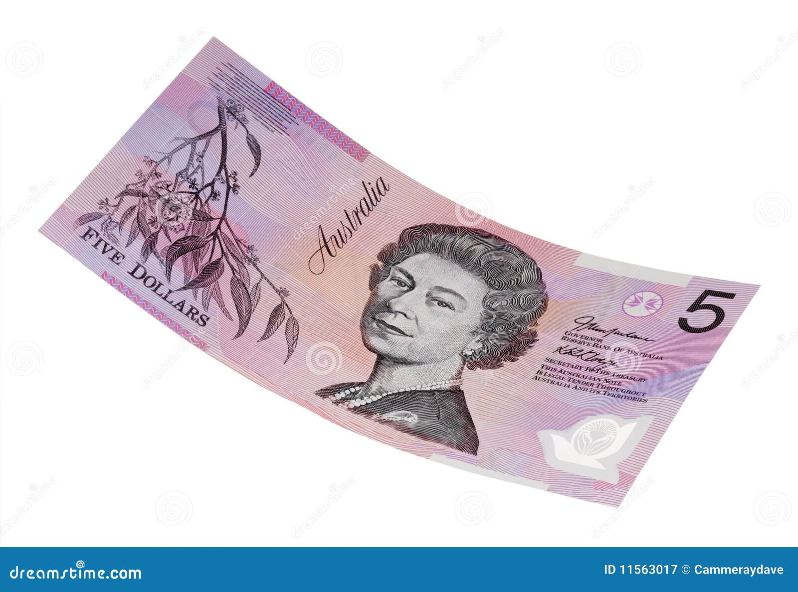 australian five dollar money
