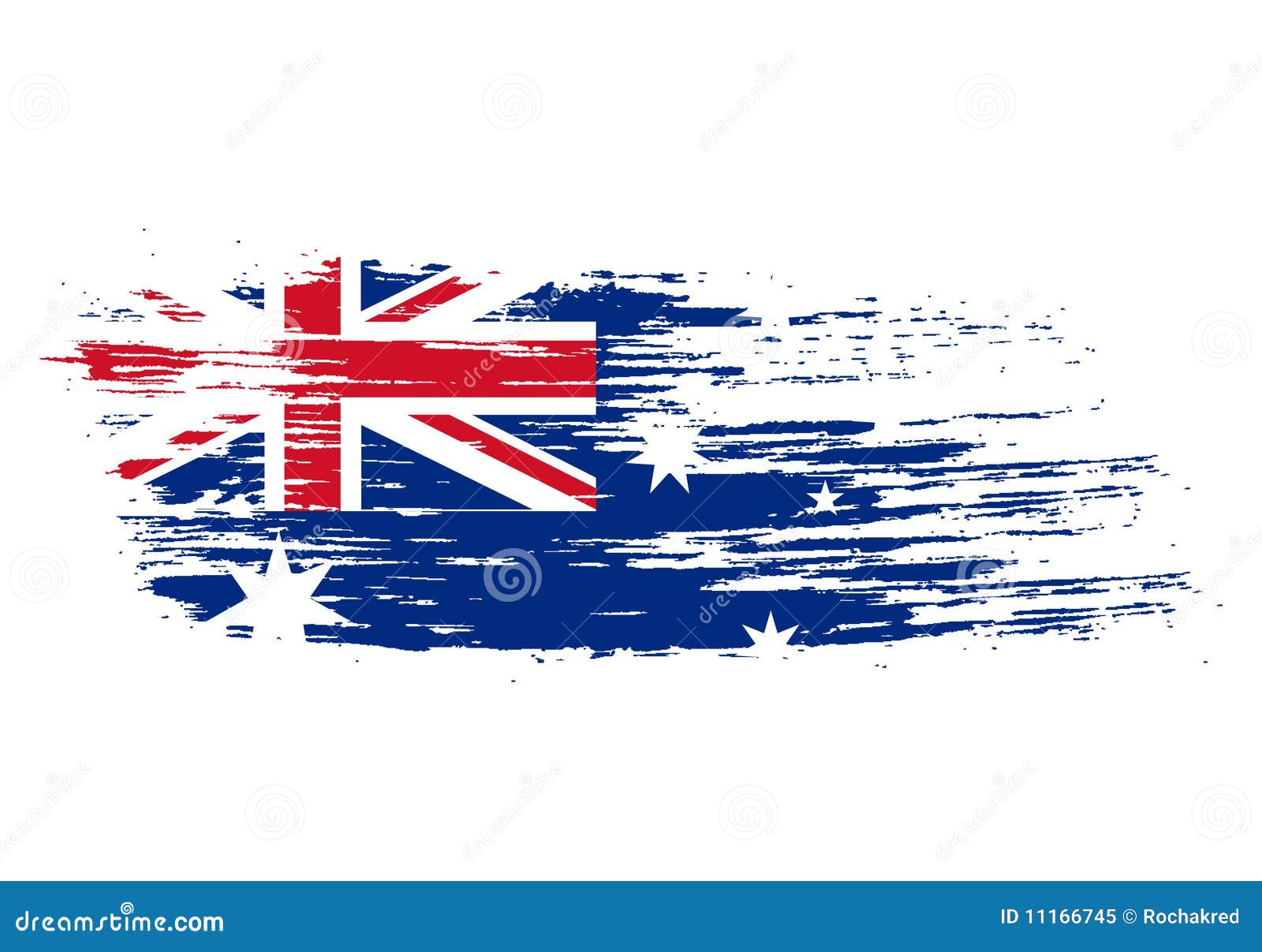 Australian flag vector. Illustration of - 11166745