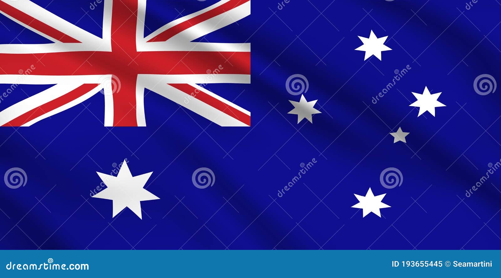 Konsultere Anmelder I øvrigt Australian Flag, Australia National Identity. Stock Vector - Illustration  of president, patriot: 193655445