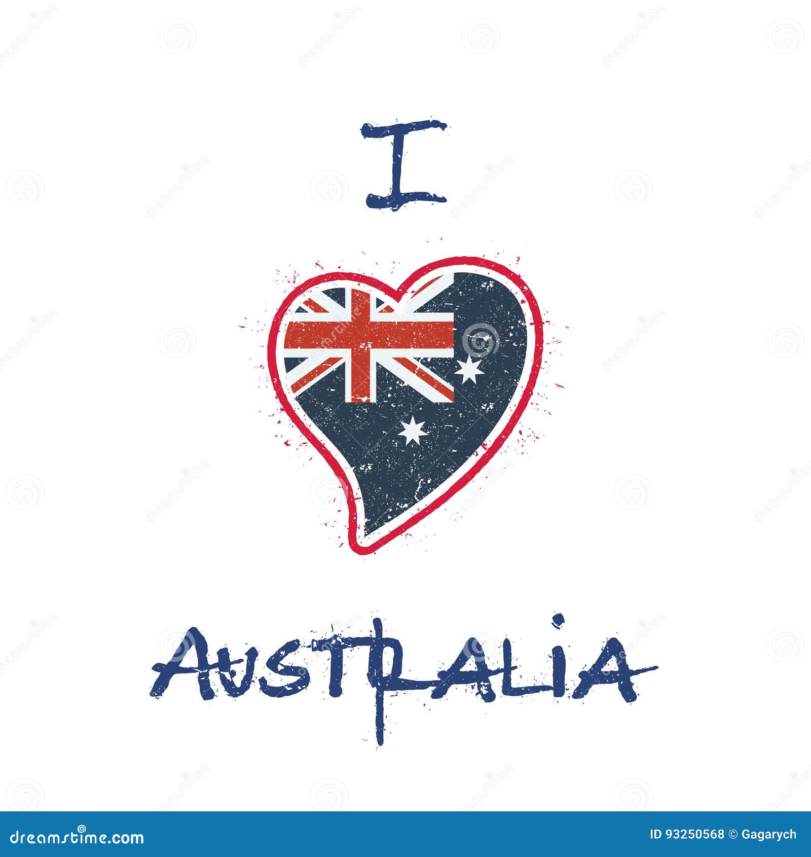 Australian T-shirt Design. - Illustration of commonwealth, oceania: 93250568