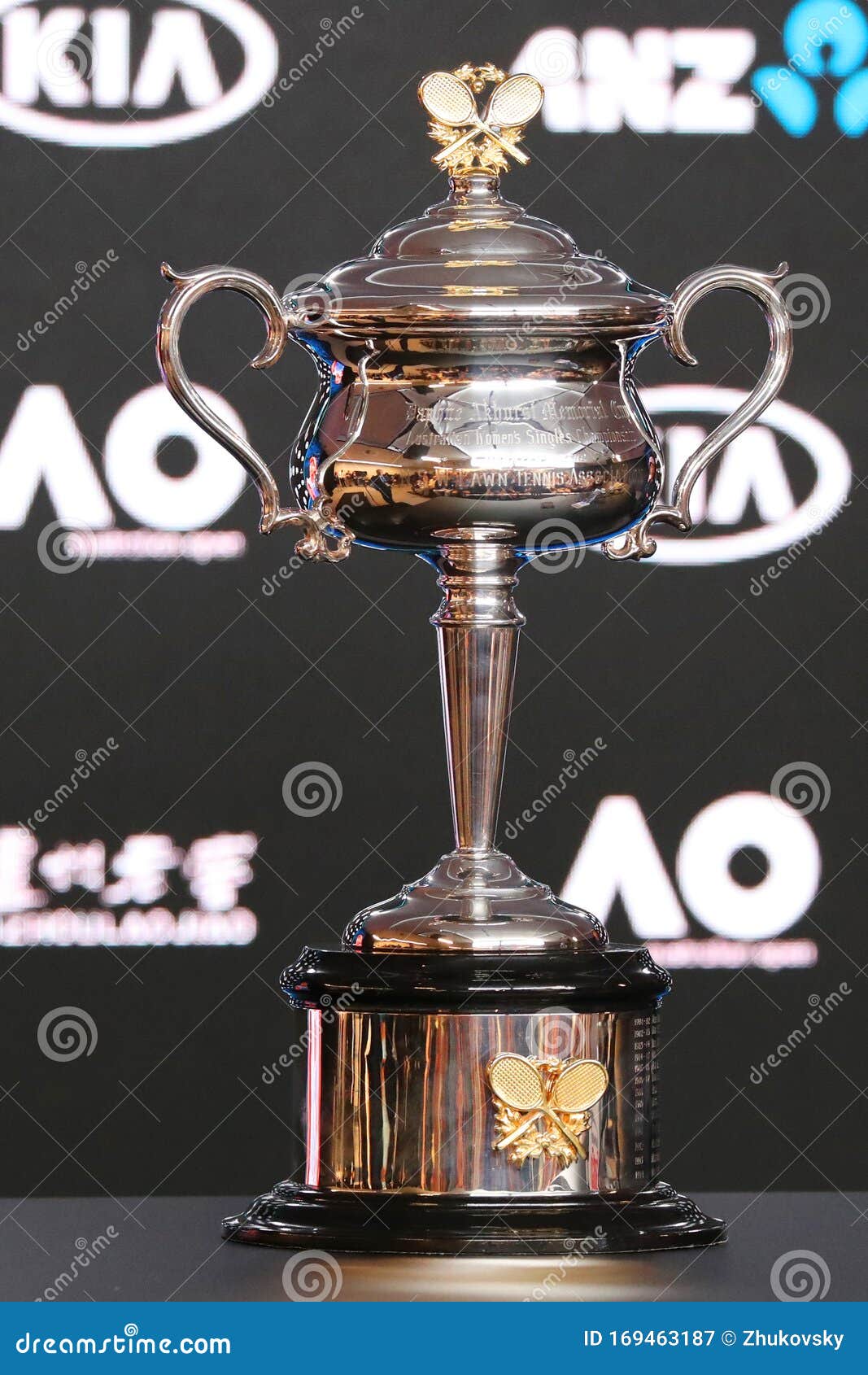 australian open trophy