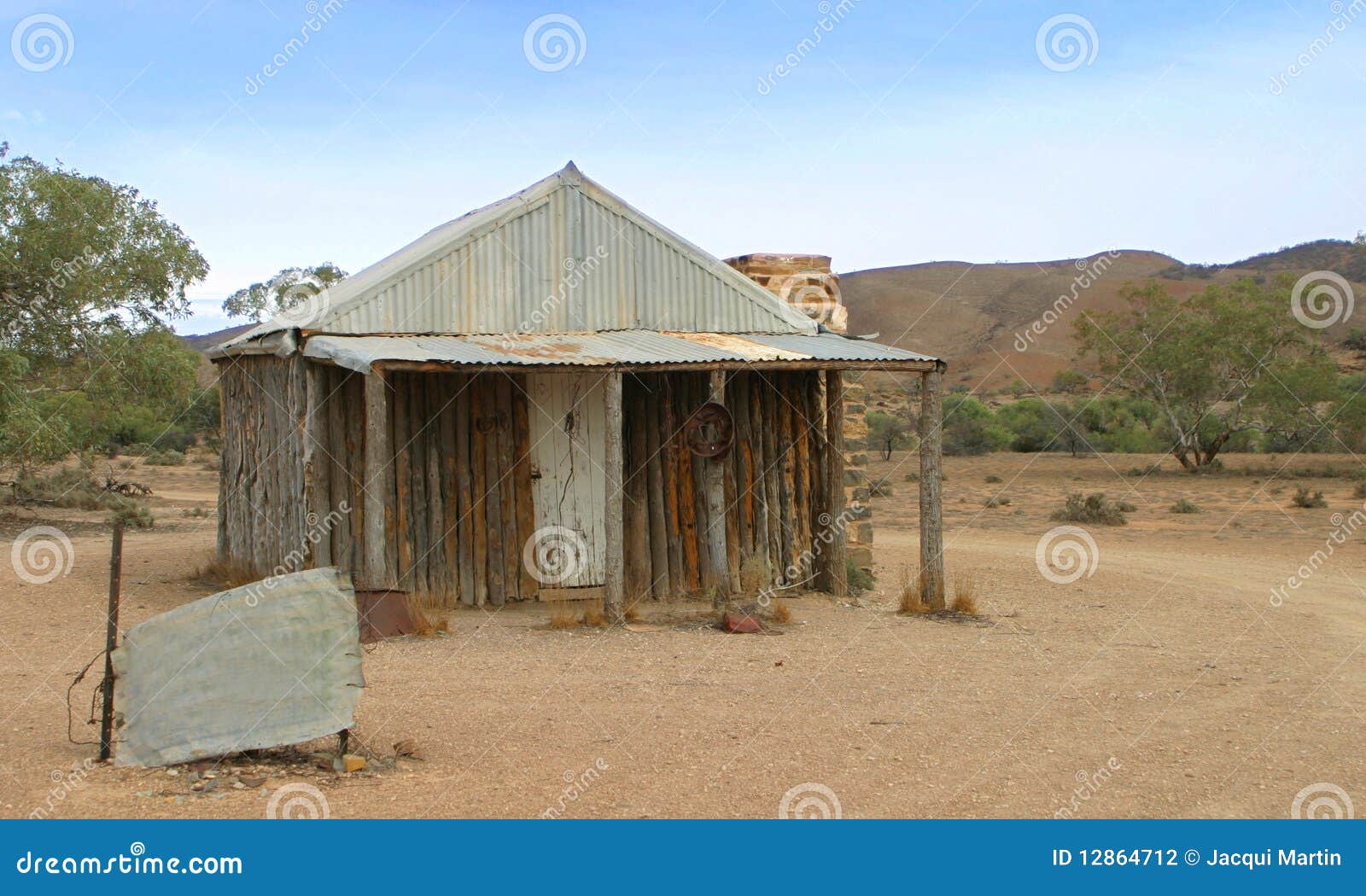  Australian Outback  House  Stock Photography Image 12864712