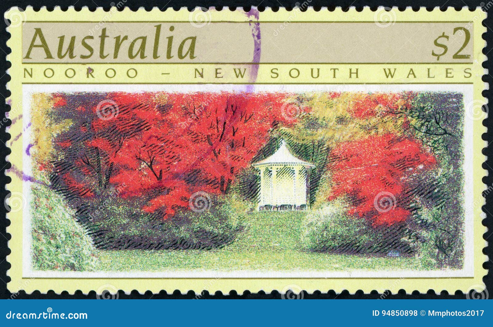 Australian Postage stamp editorial stock photo. Image of postage 94850898