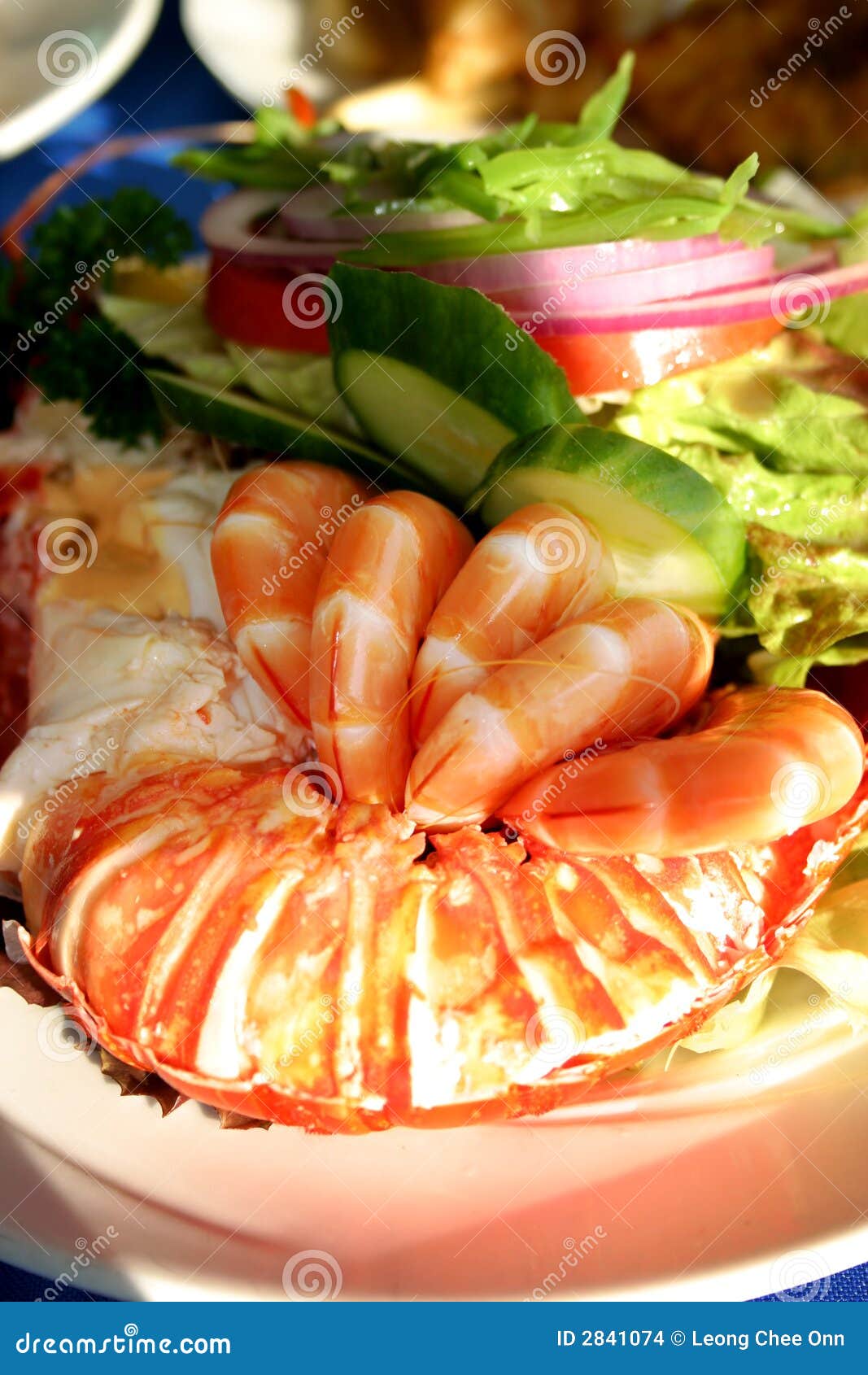 Australian Seafood stock photo. Image of lemon, salad 2841074