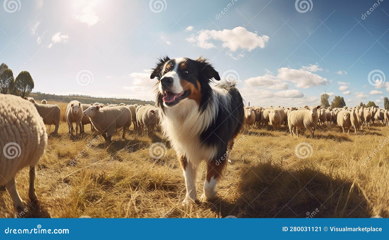 Australian shepherd cheap sheep