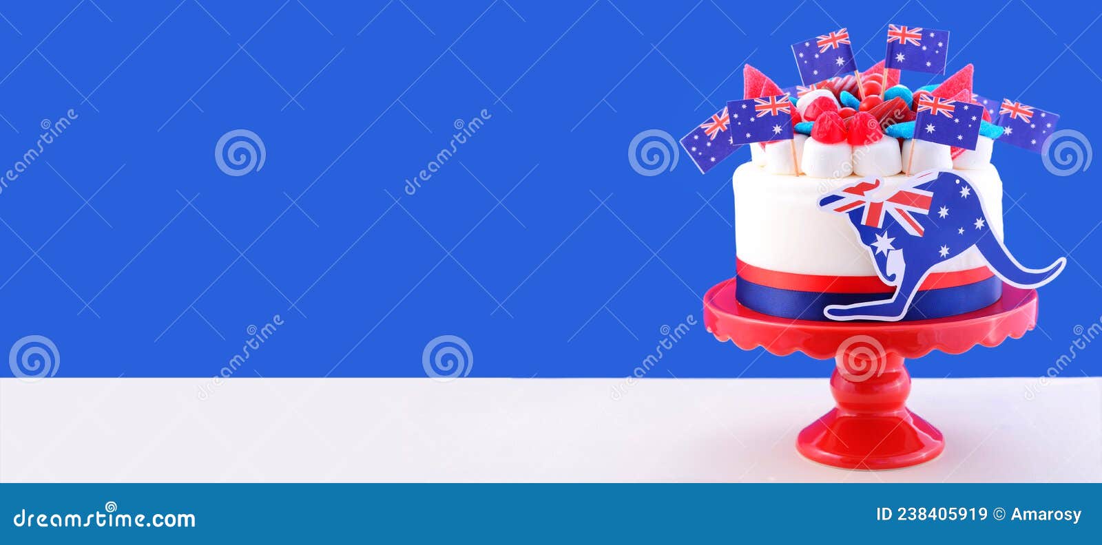 Flag of Australia Red White Blue Edible Cake Topper Image ABPID13505 – A  Birthday Place