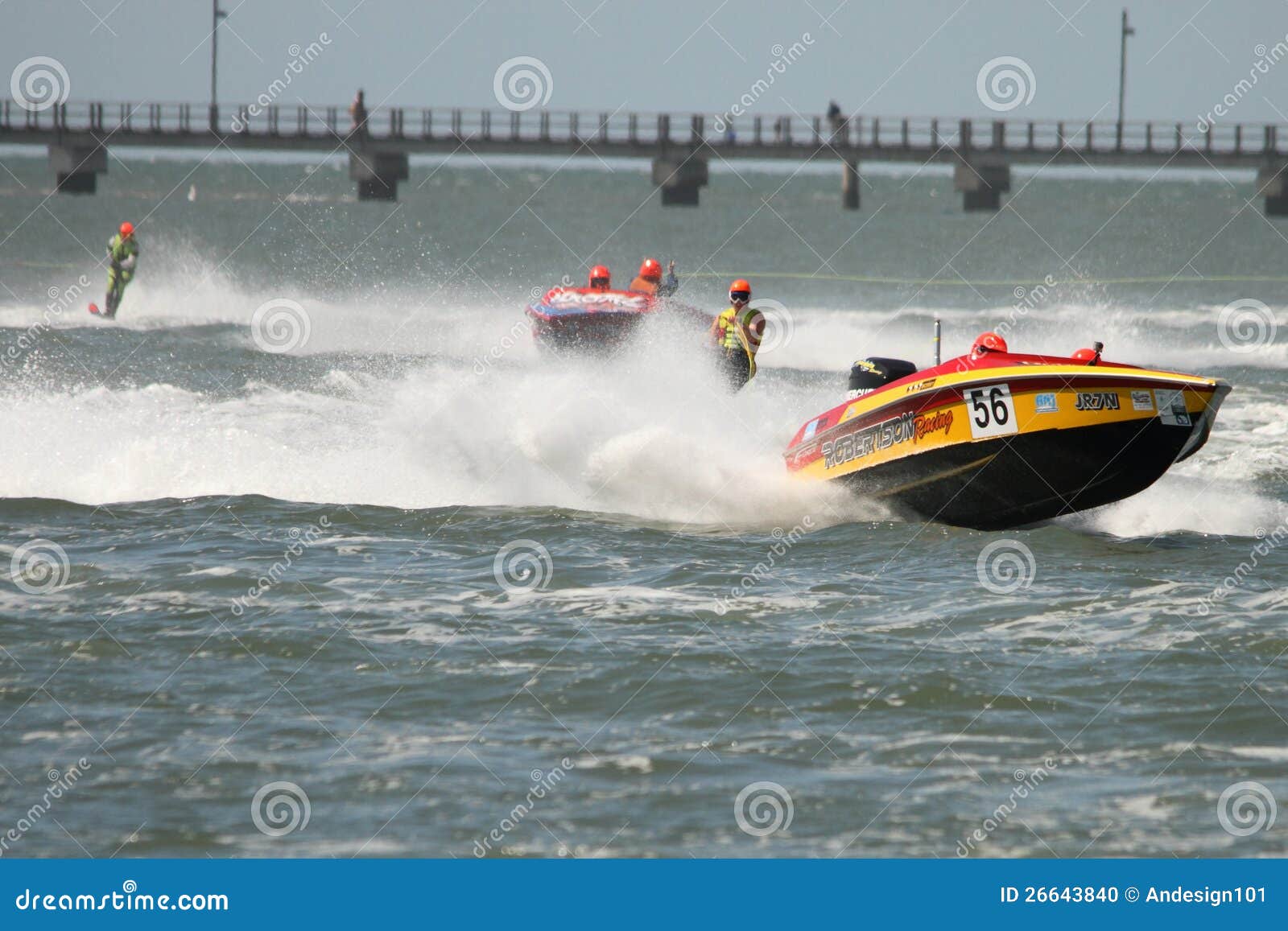 Australian Water Ski Racing Editorial Image - Image: 26643840