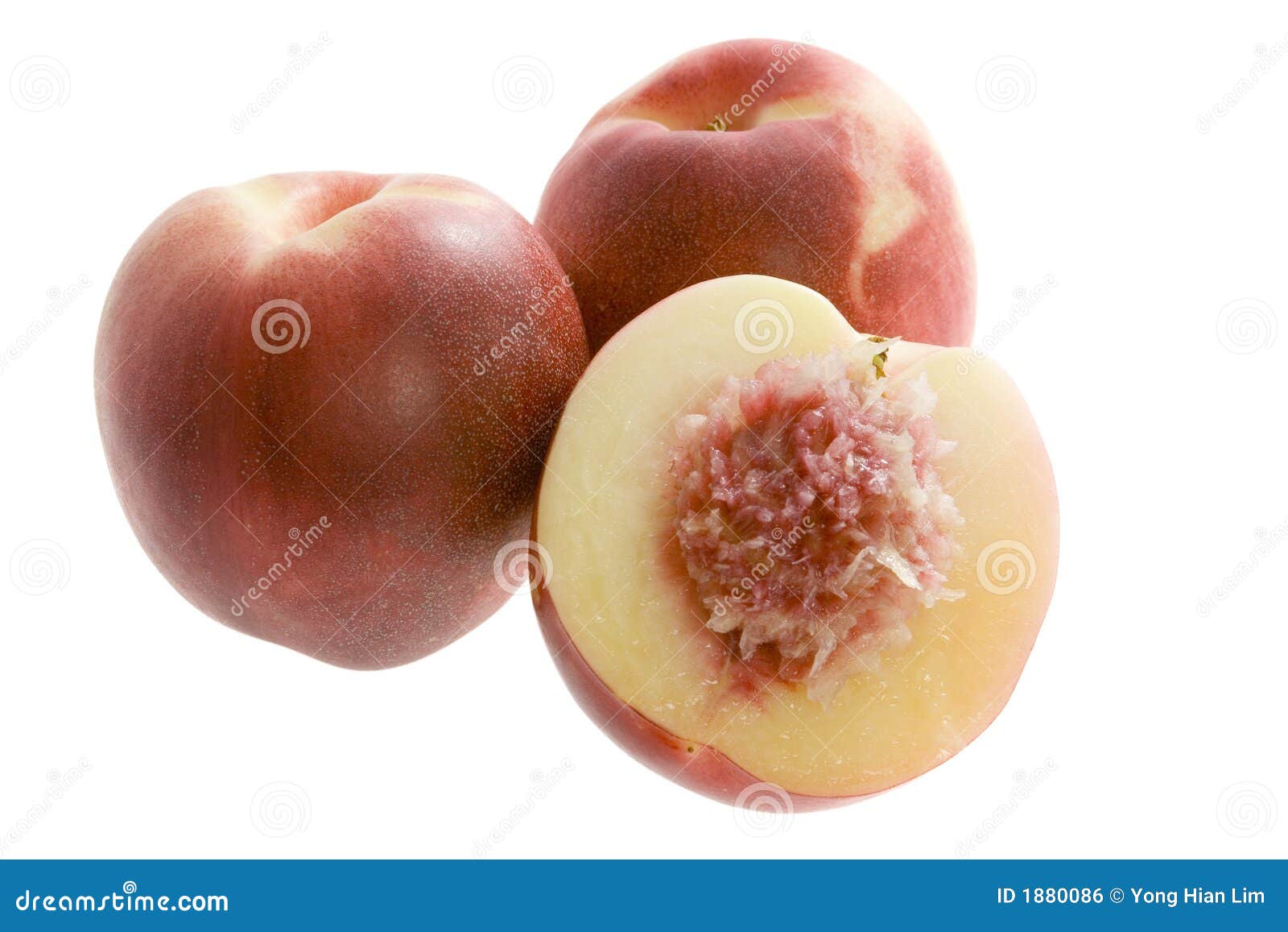 Australian White Flesh Nectarine Stock Photo Image of fruit, food