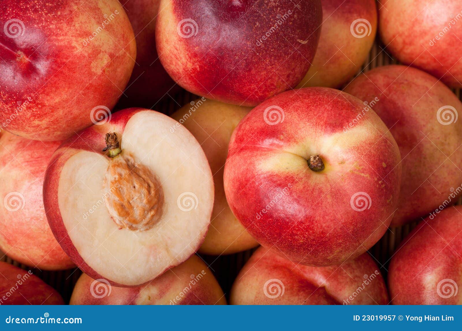 Australian White Flesh Nectarine Stock Image Image of nutrition