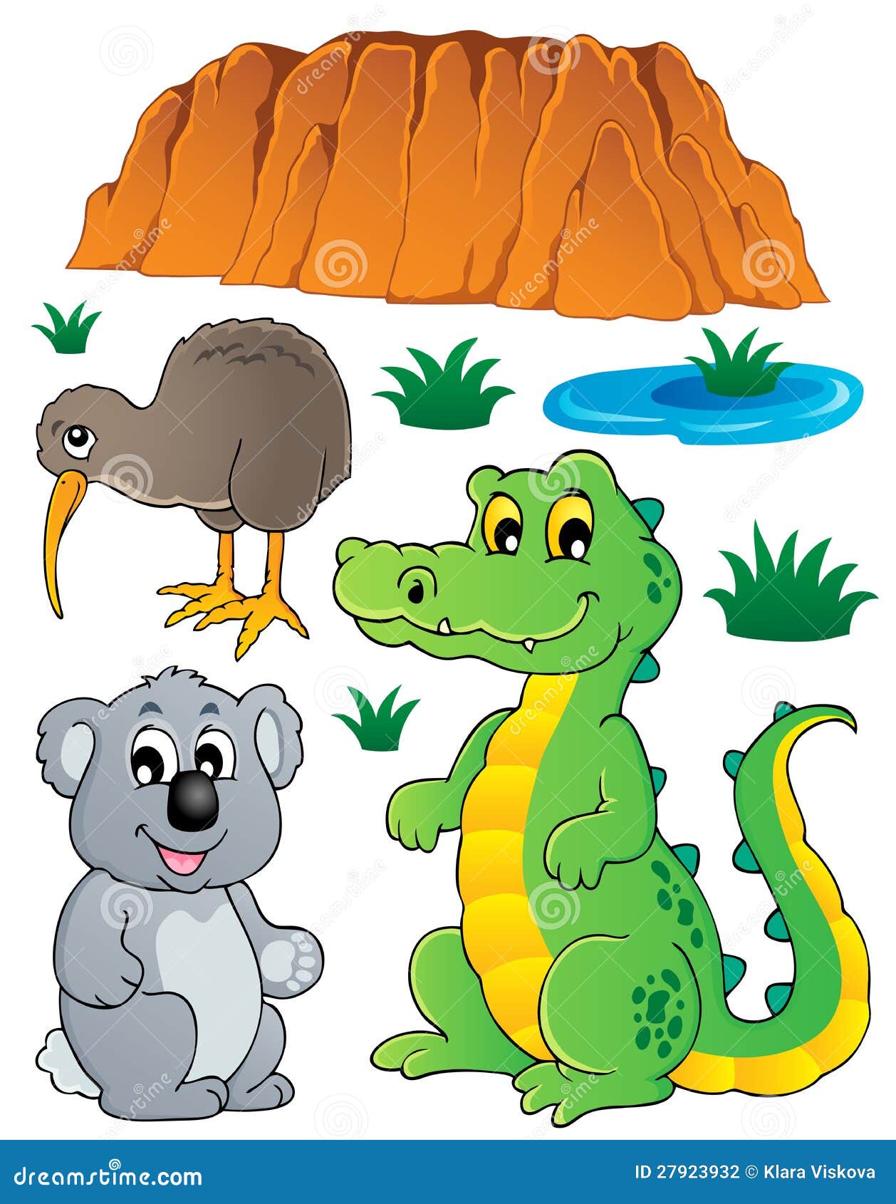 australian wildlife fauna set 3