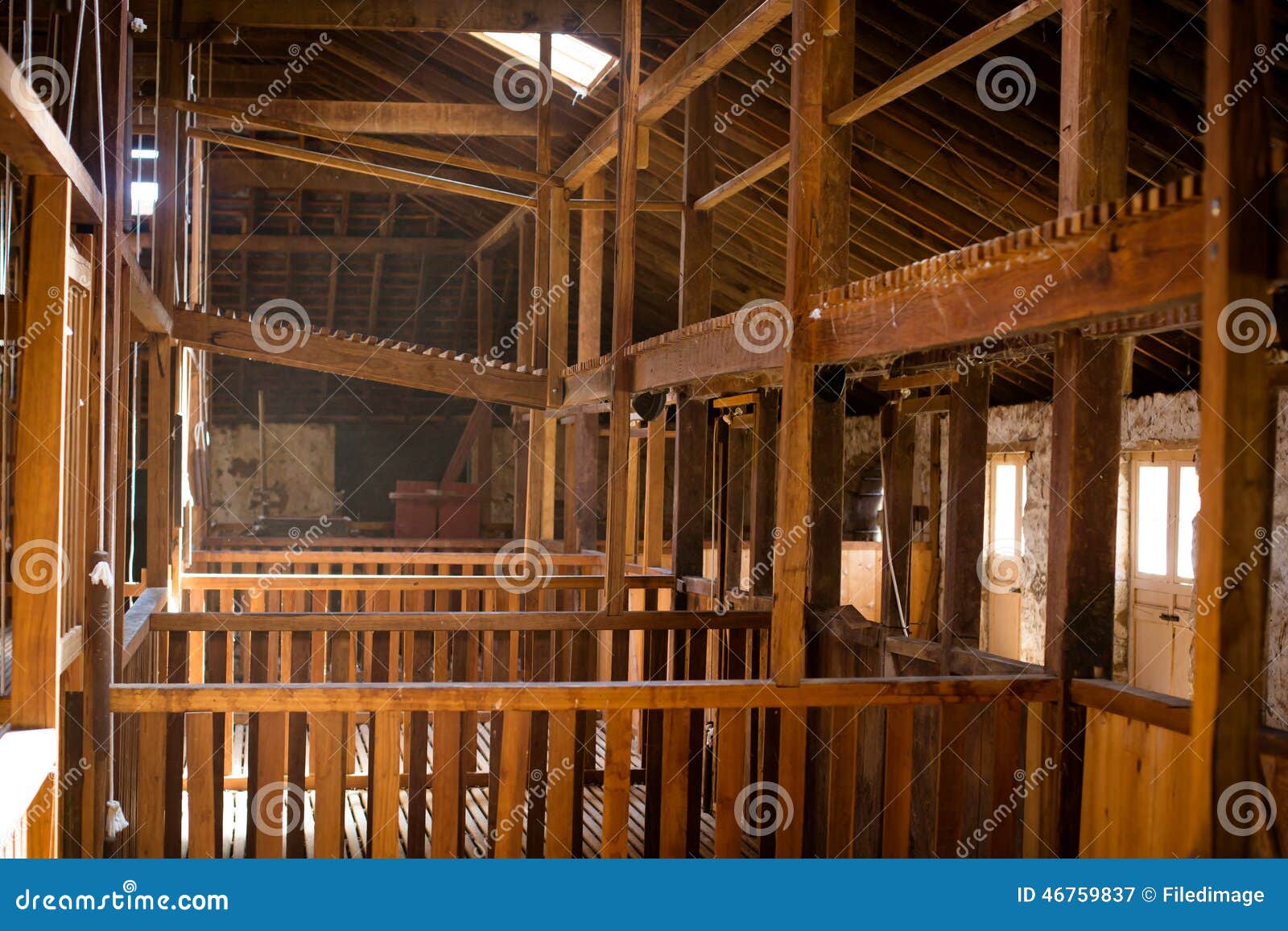 Australian Wool Shed stock image. Image of shearing, barn 