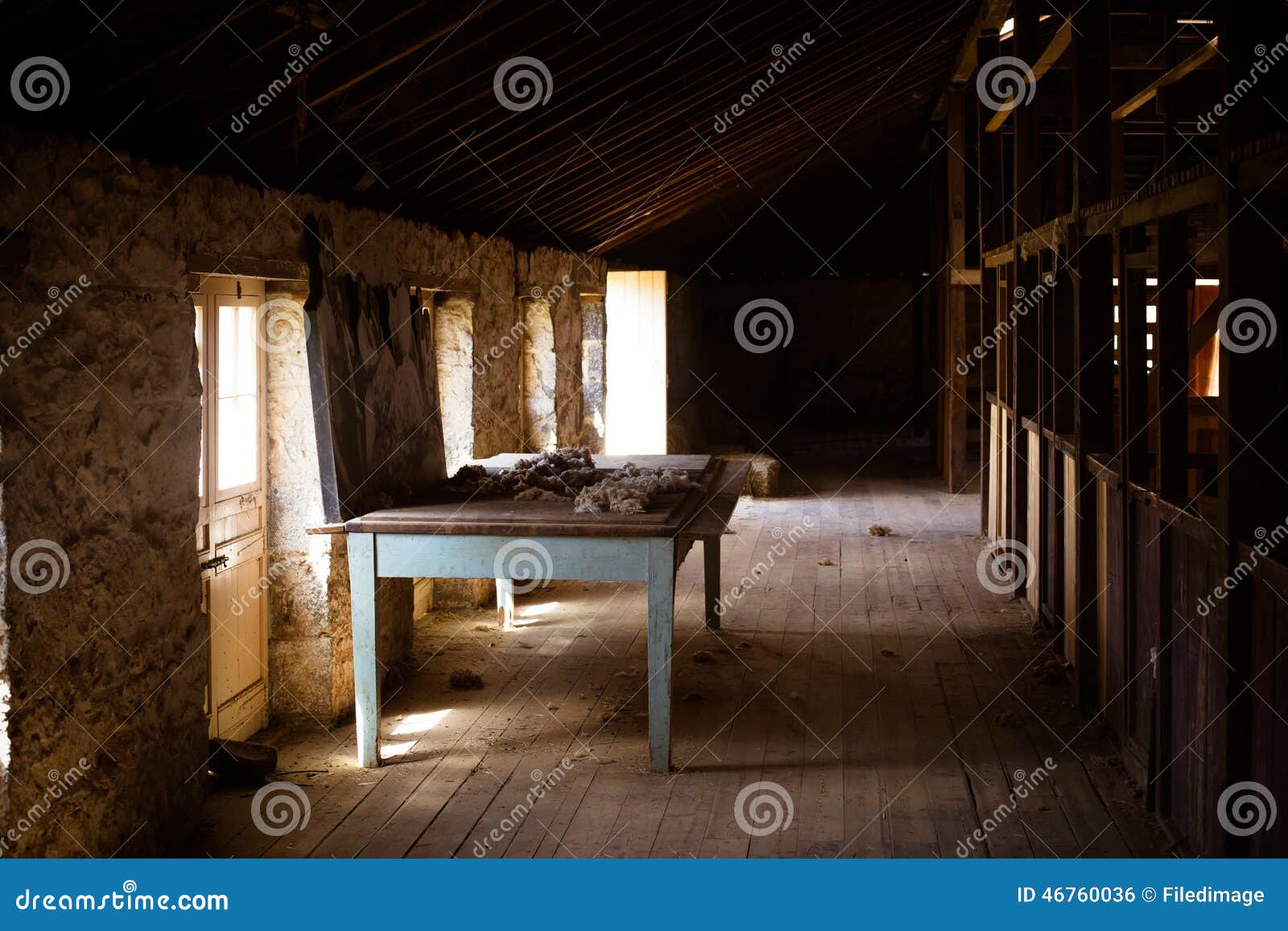 Australian Wool Shed stock photo. Image of melbourne 