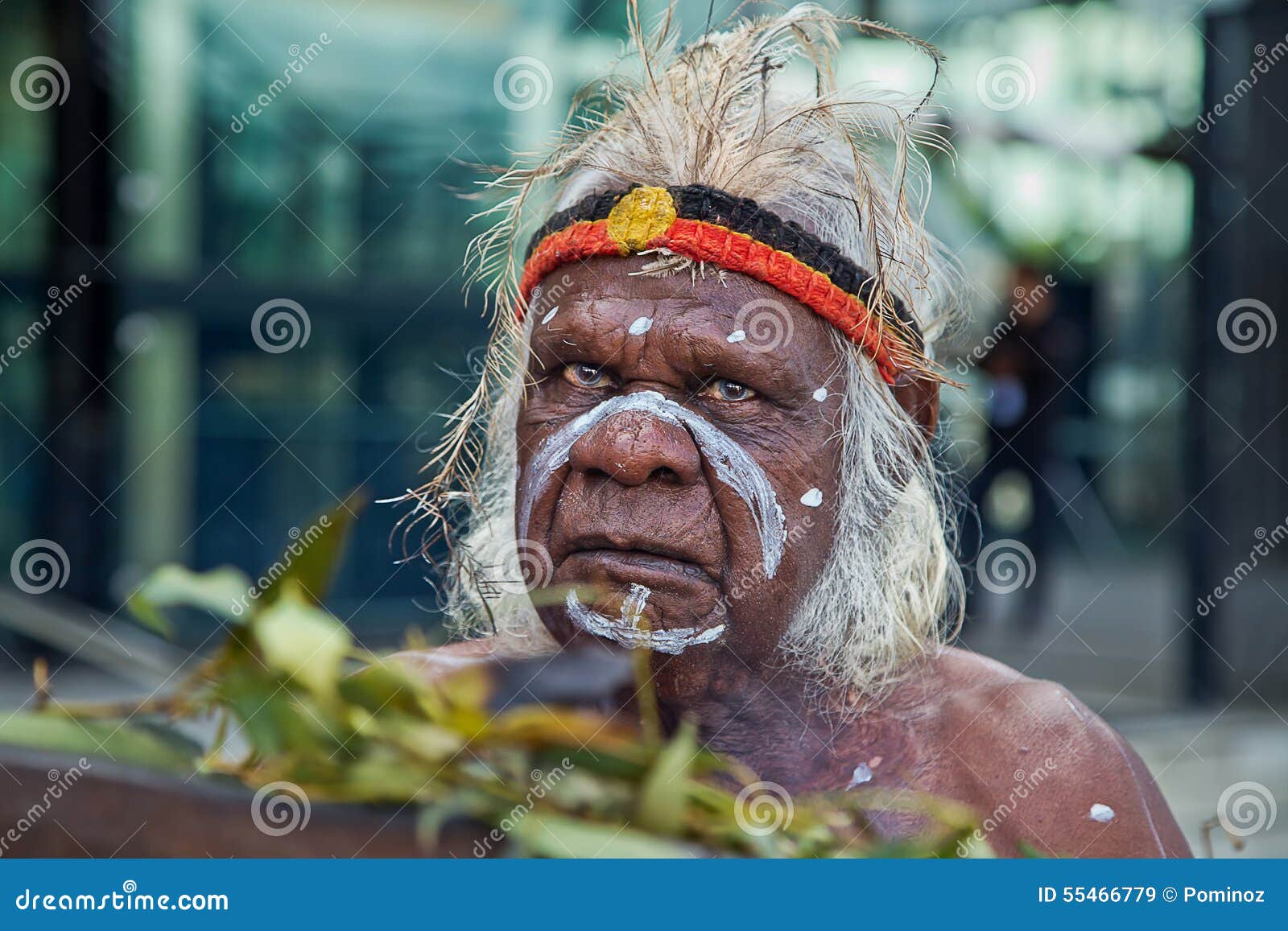 Australischer Ureinwohner redaktionelles stockbild. Bild von zoll