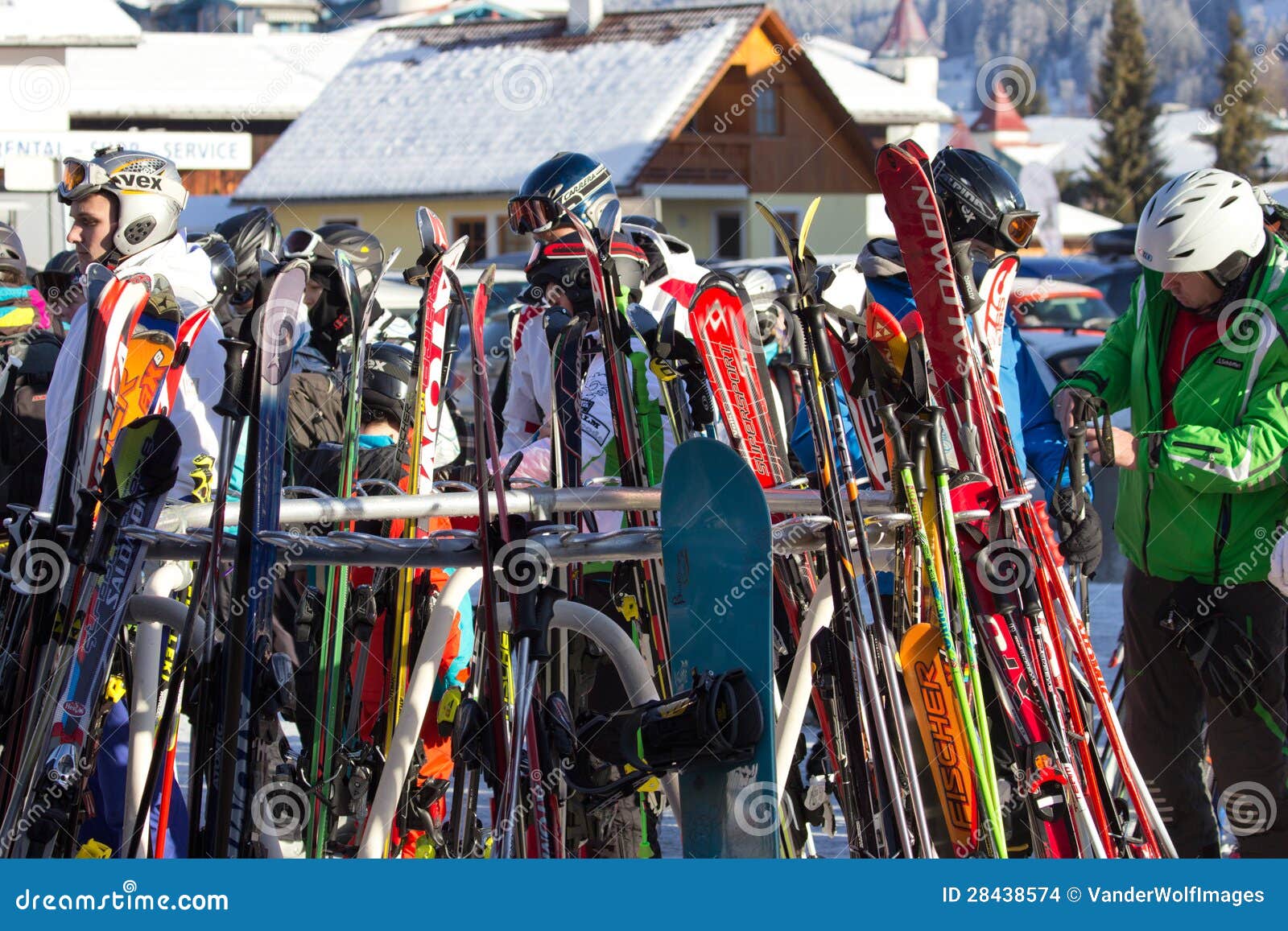 Austria skiing editorial stock image. Image of clean 28438574