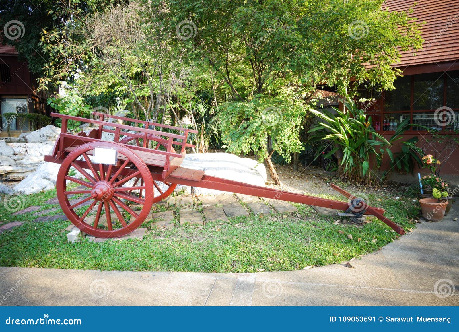 Authentic Black Bullock Car. Editorial Photo Image of black, thailand