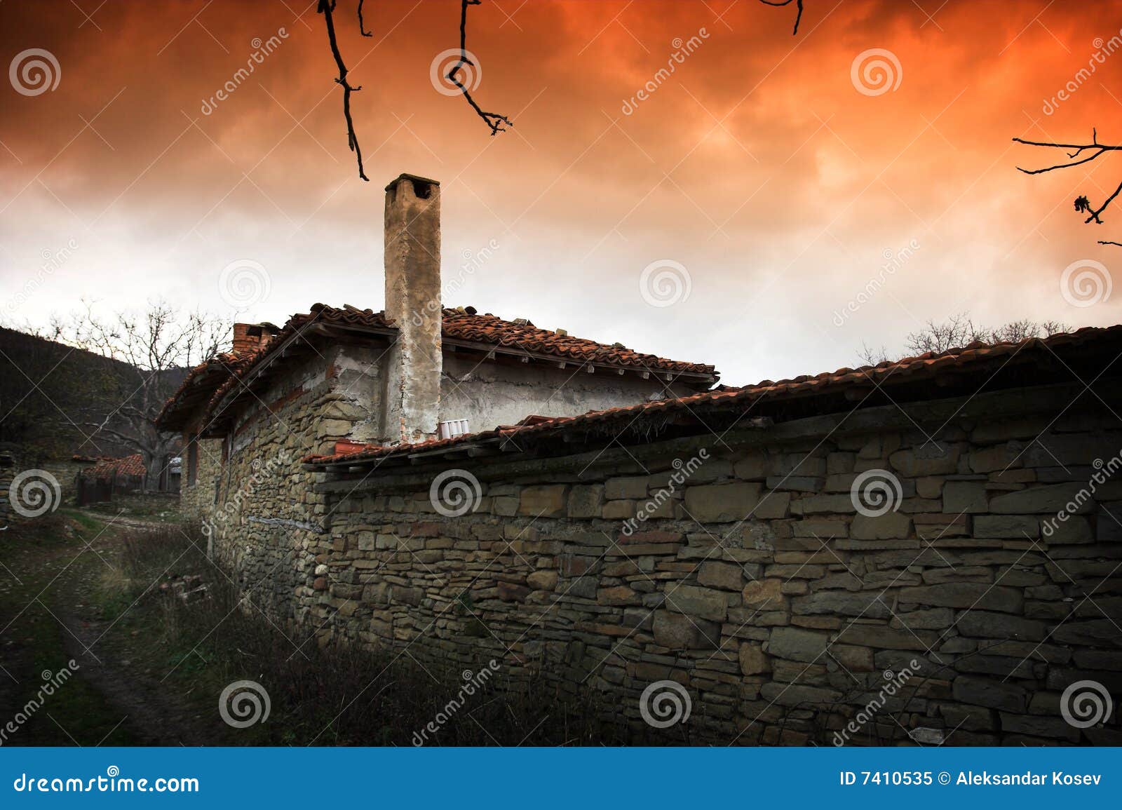 Authentic house stock image. Image of ancient, medieval - 7410535