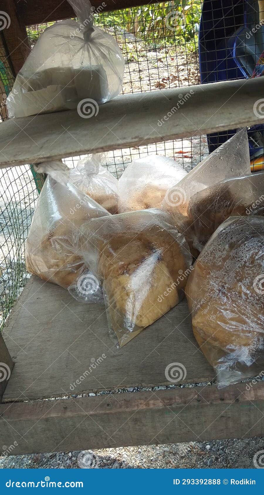 Authentic Indonesian Tofu is Very Soft and Delicious To Eat Stock Photo
