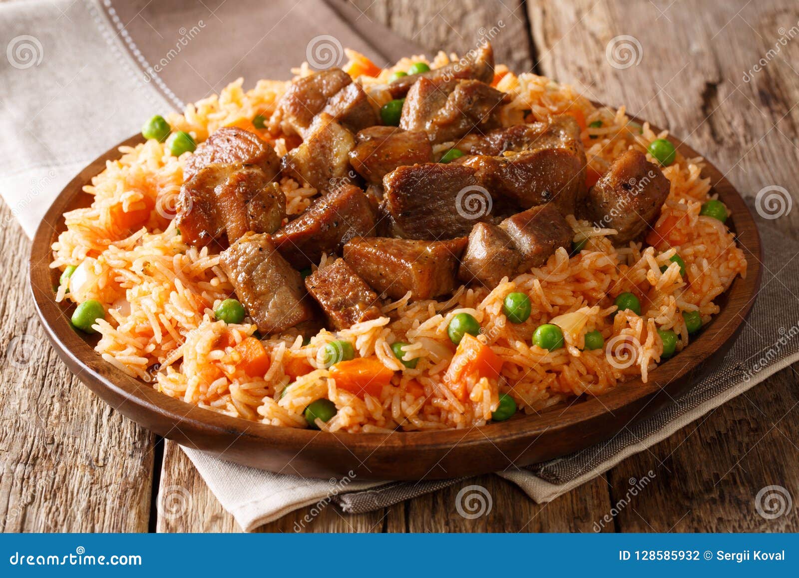 Рис с говядиной по-мексикански в колледже