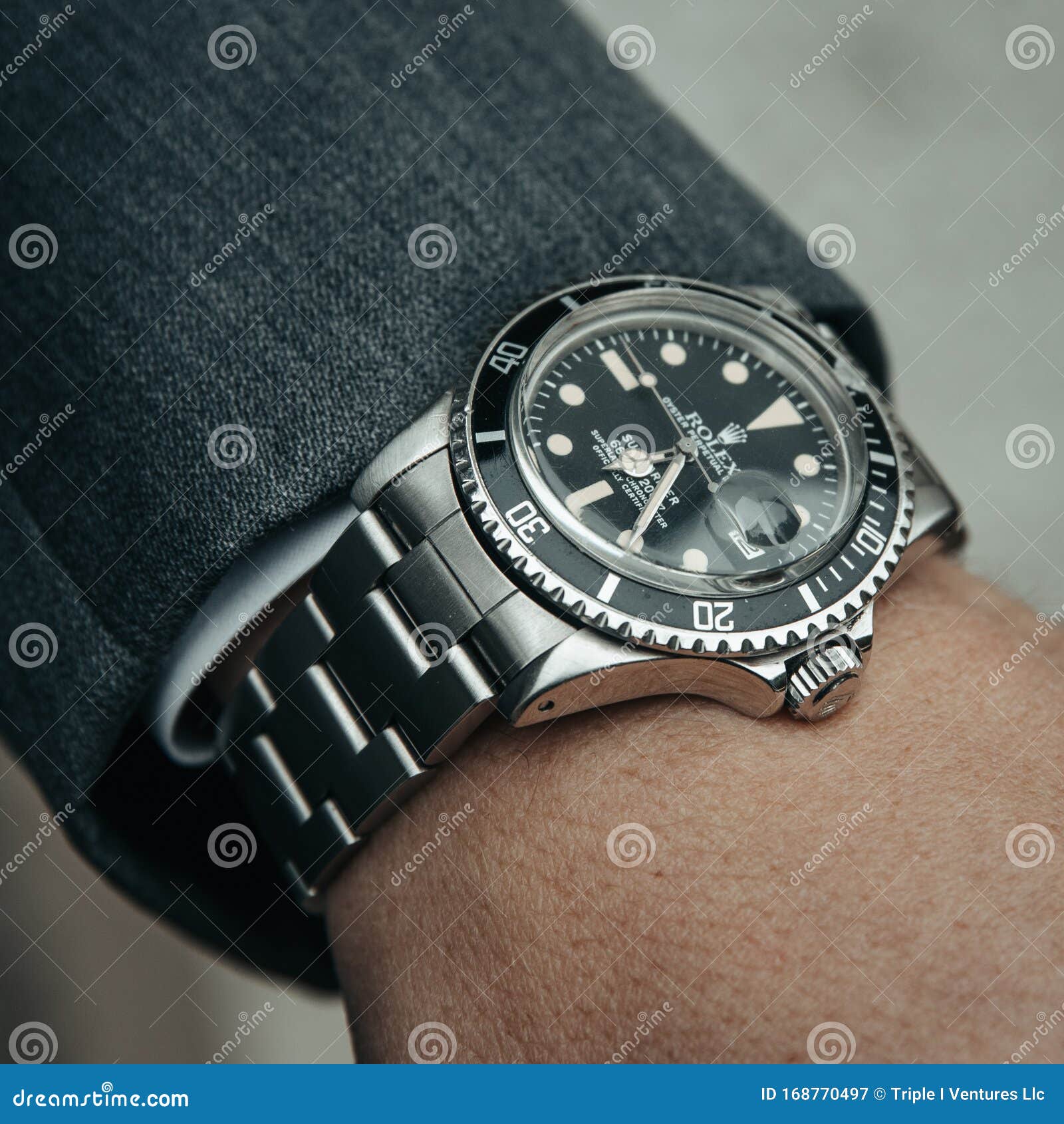 submariner with suit