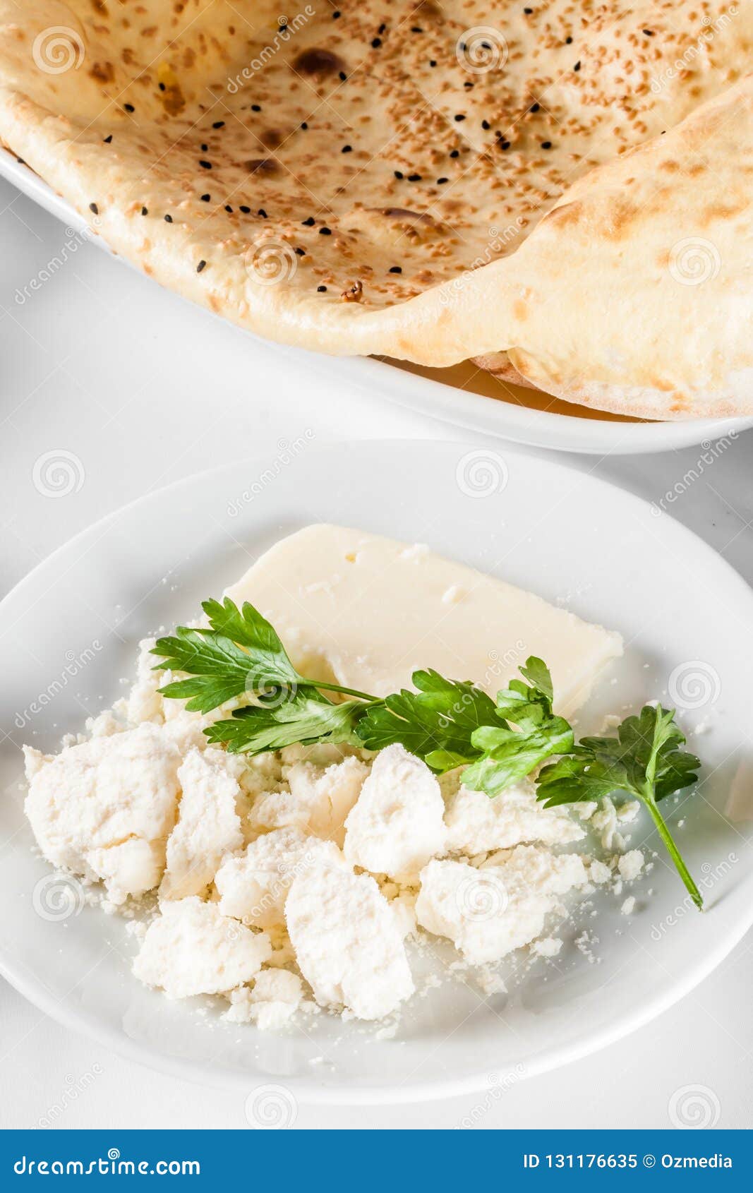 Authentic Turkish Goat`s Milk Cheese and Butter Stock Image Image of goats, organic 131176635
