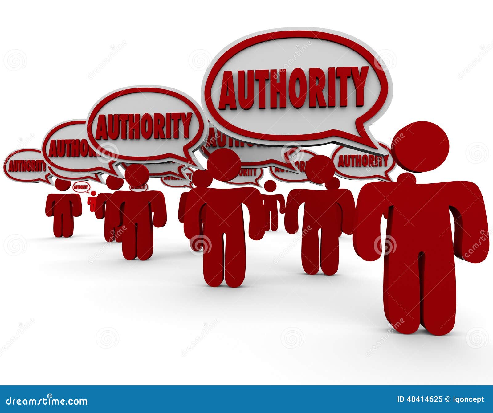 authority people speech bubbles experts top knowledge skilled re