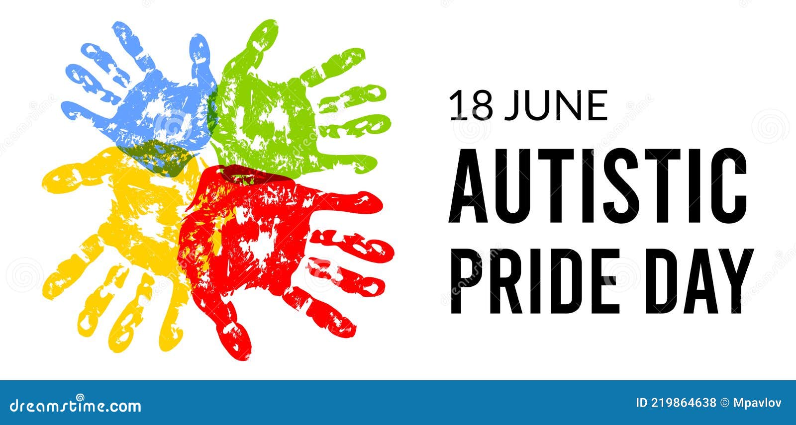 Autistic Pride Day Set Colorful Icons. World Autism Month, Signs ...