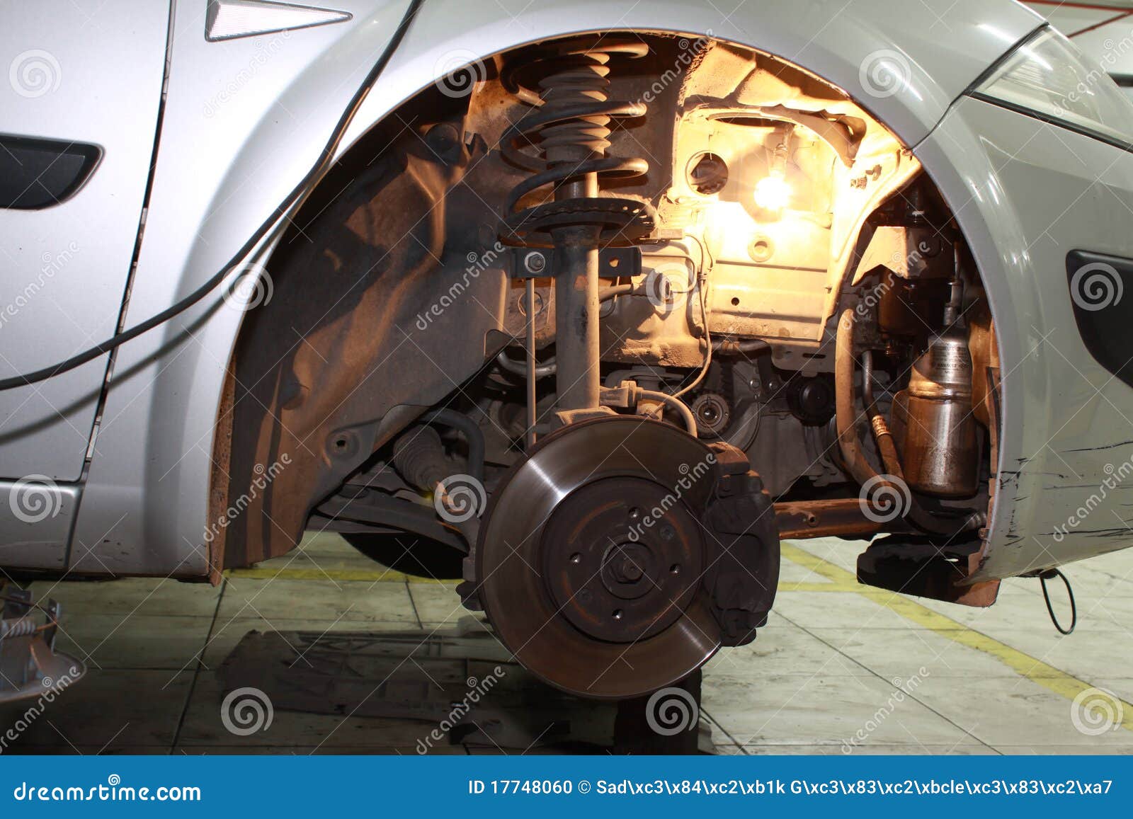 Auto-Bremsen-Rotor stockfoto. Bild von auflage, bremse - 17748060