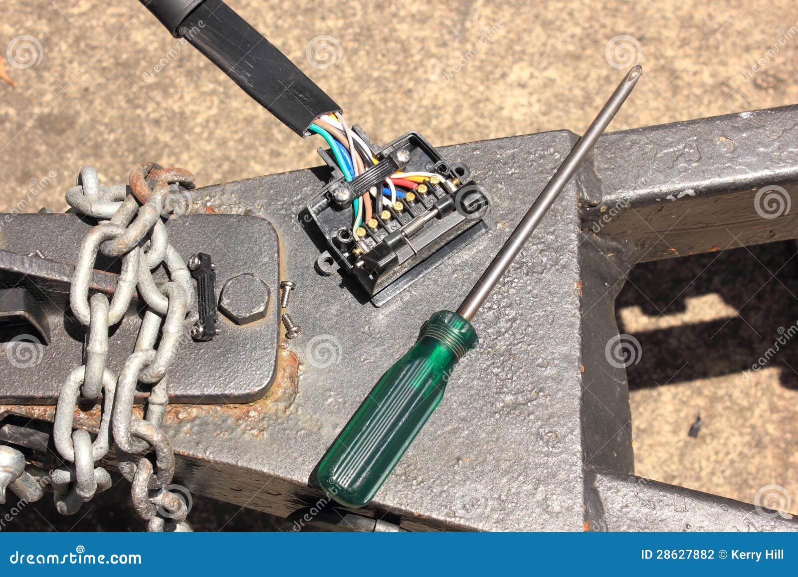 Auto electric circuit stock photo. Image of repair, support 28627882