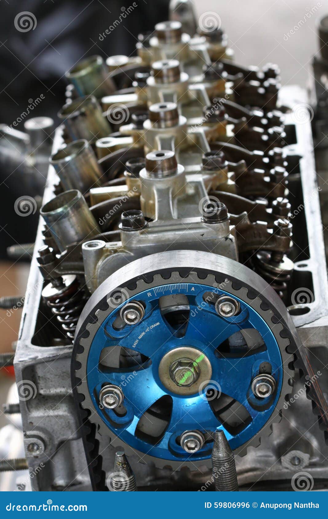 Auto Machine or Engine Parts Background, Close Up Engine Parts, Repair