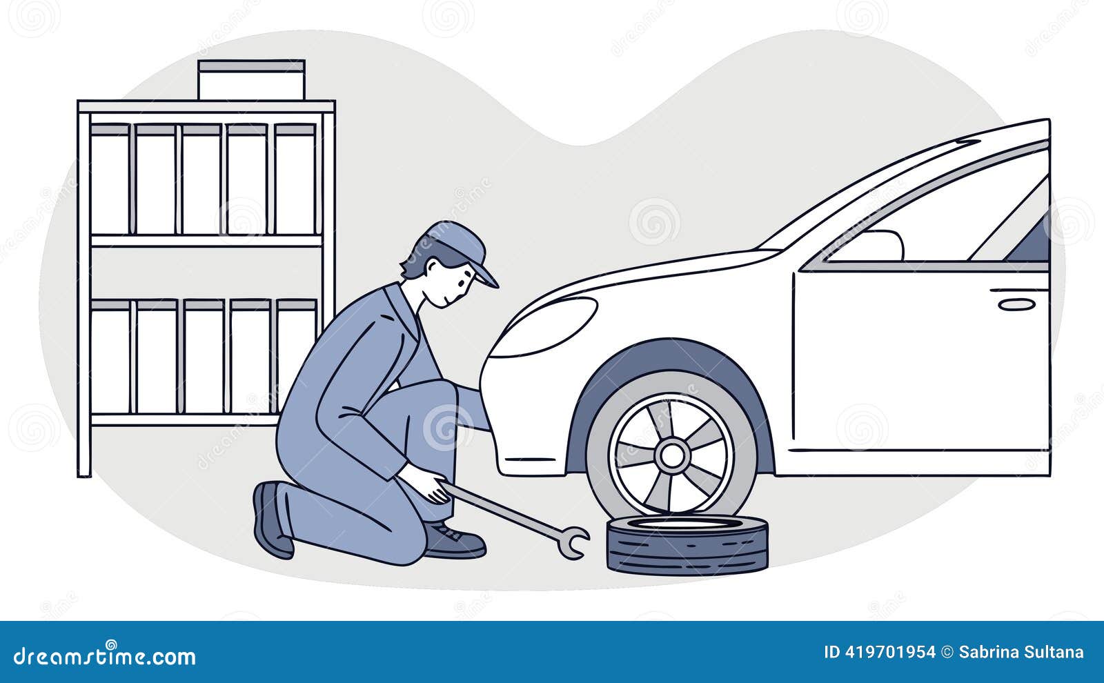 Vector Cartoon Mechanic Workshop Stock Illustrations – 5,956 Vector Cartoon  Mechanic Workshop Stock Illustrations, Vectors \u0026 Clipart - Dreamstime, image size:1600x990