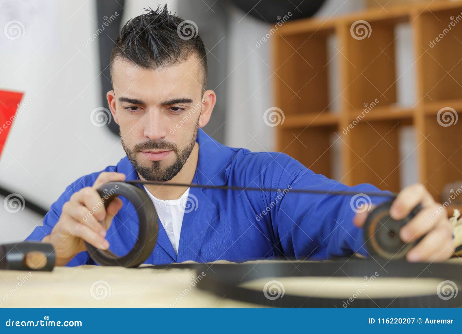 Auto Mobile and Motorcycle Mechanic Stock Image Image of steel, child