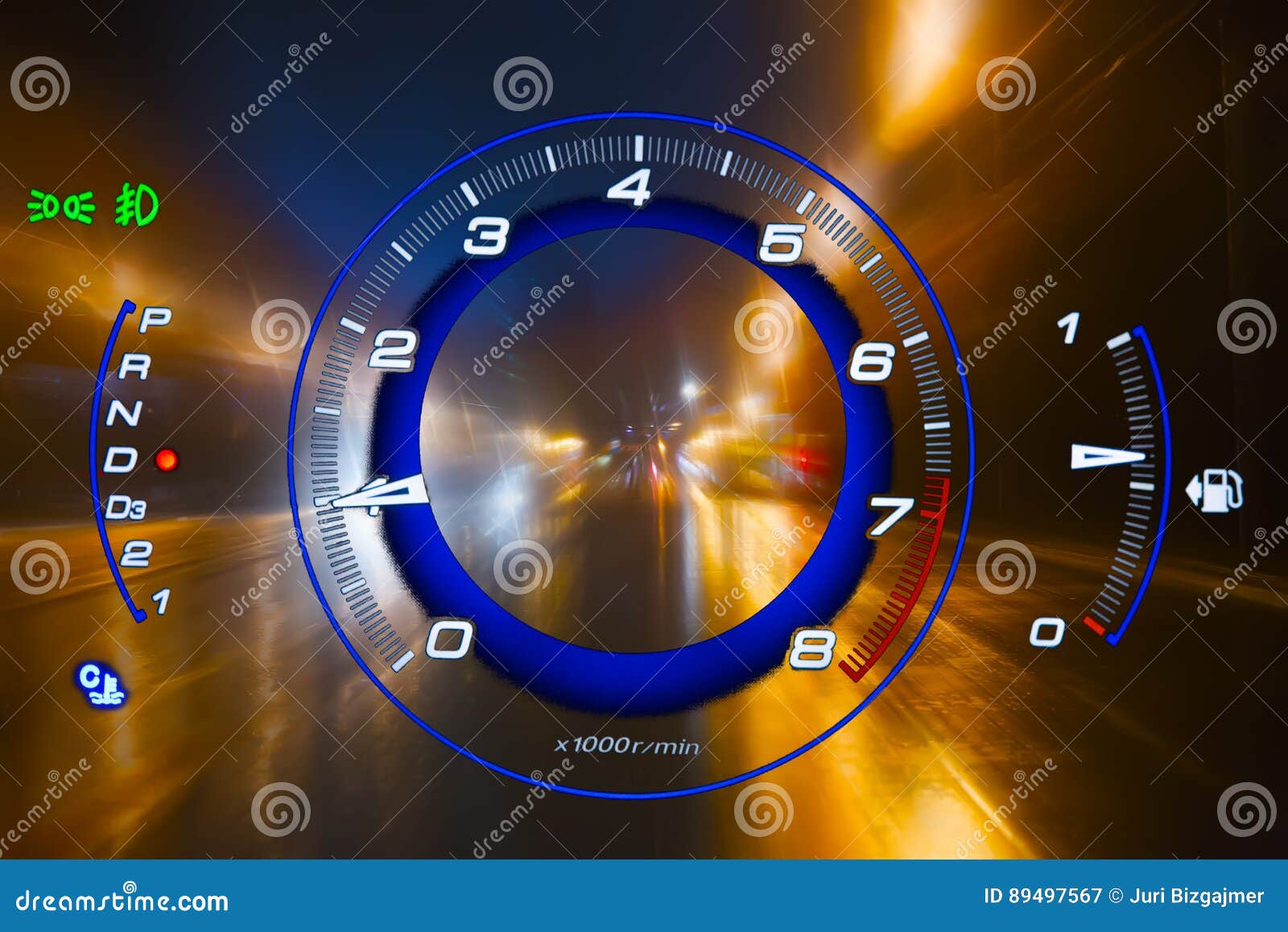 Auto panel and motion blur stock image. Image of instrument 89497567
