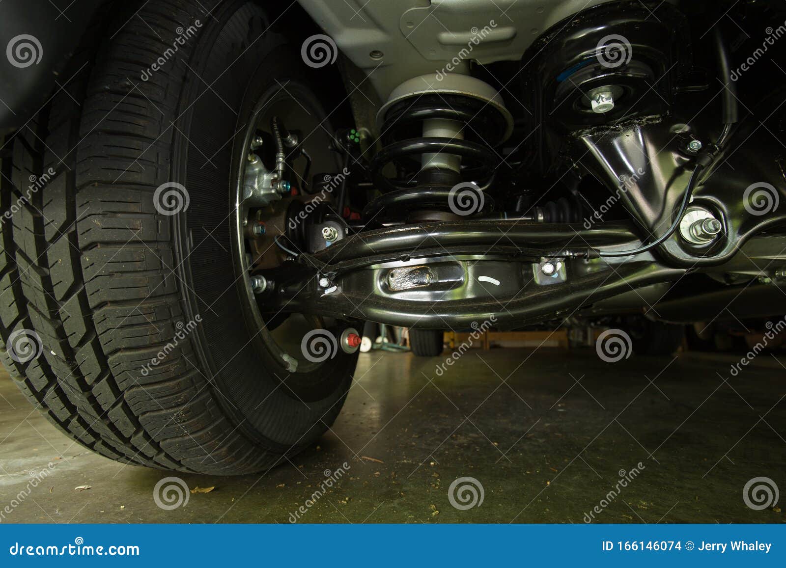 Well Designed Auto Parts Rear Suspension Stock Photo Image of metal