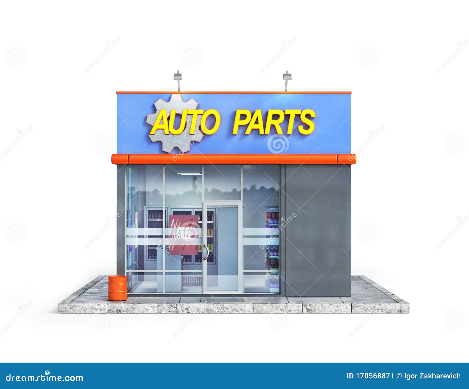 automobile parts shop