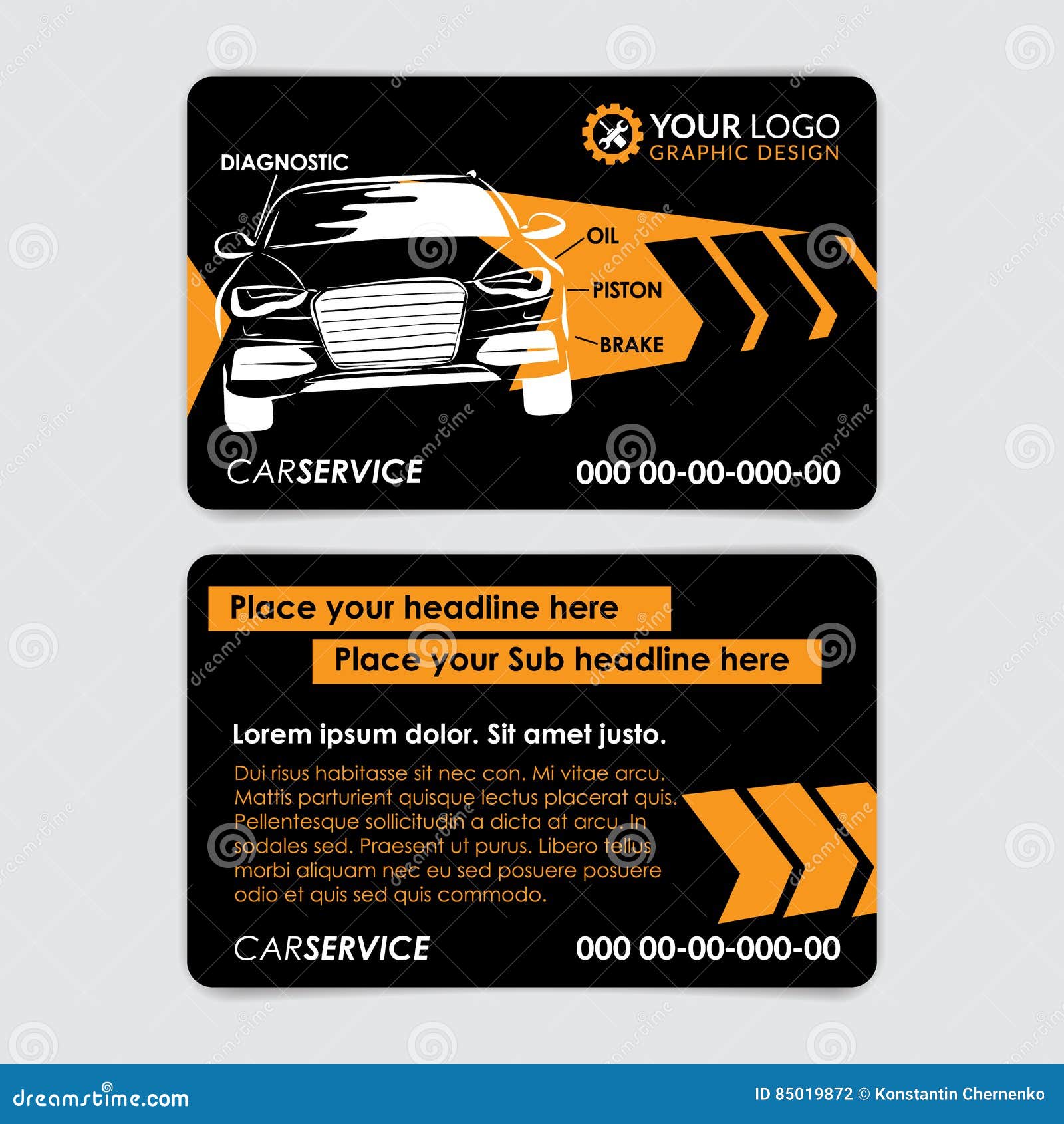 Auto Repair Business Card Template. Create Your Own Business Cards Regarding Automotive Business Card Templates