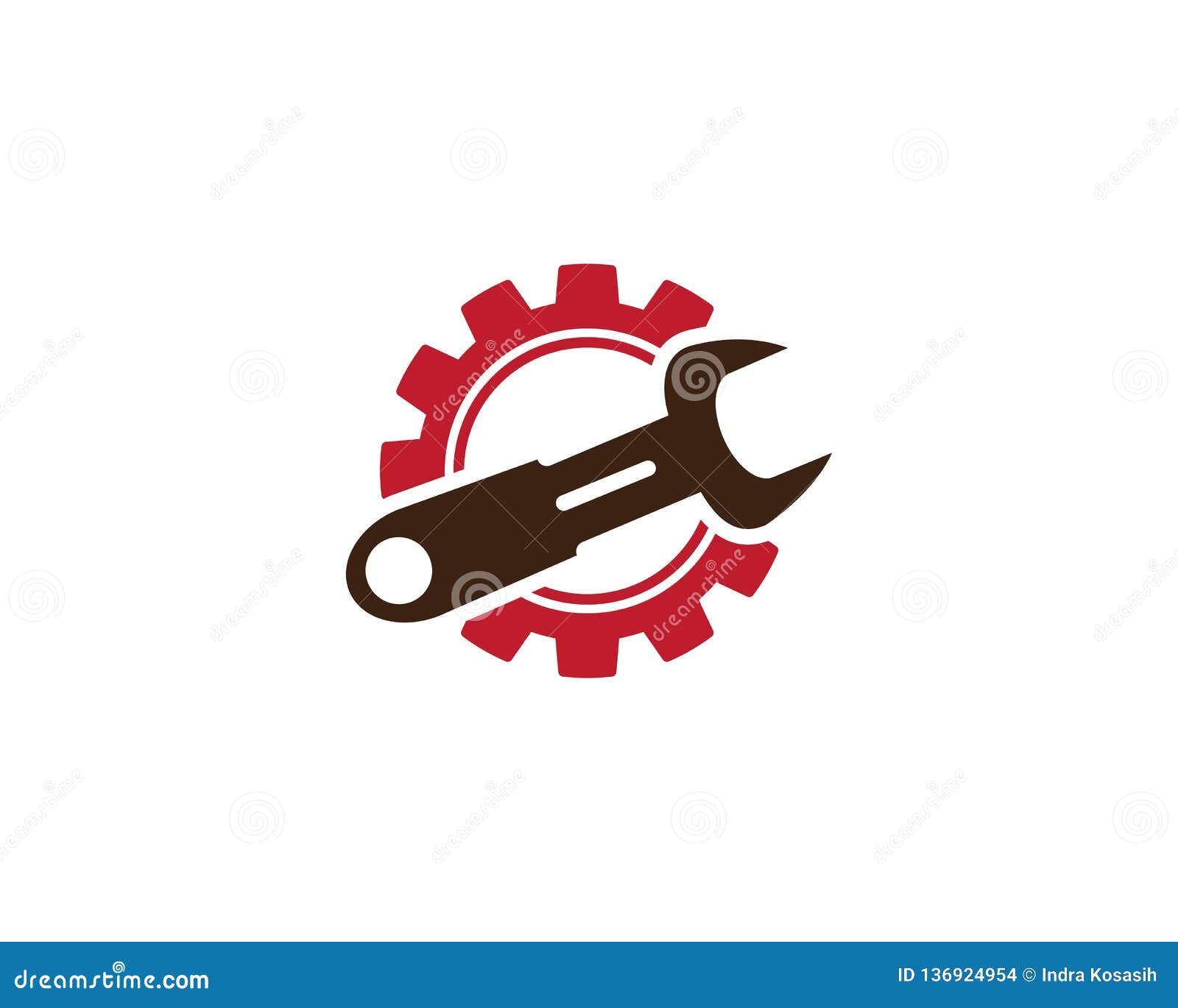 Auto Repair Logo Template Stock Vector Illustration Of Service