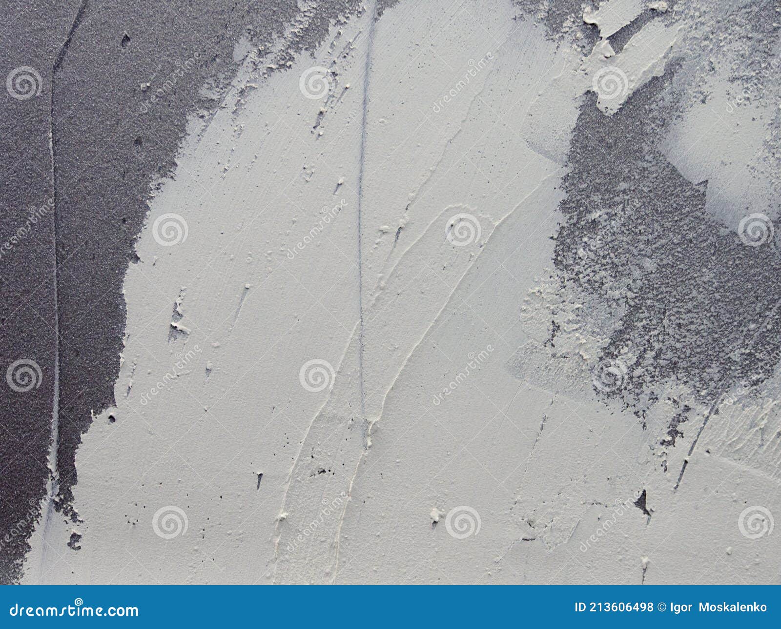 Auto Repair with Puttyapplied Putty on a Special Type of Car. Stock Photo Image of filler