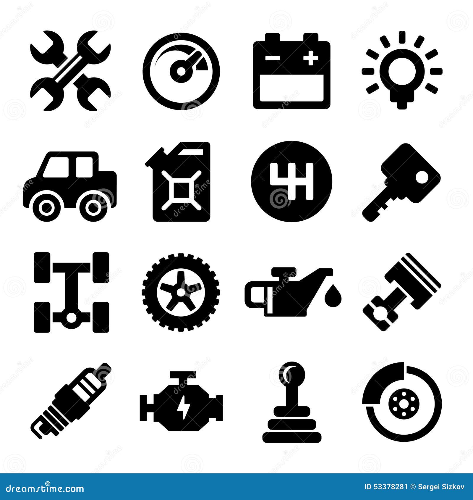 auto repair clipart black and white - photo #37