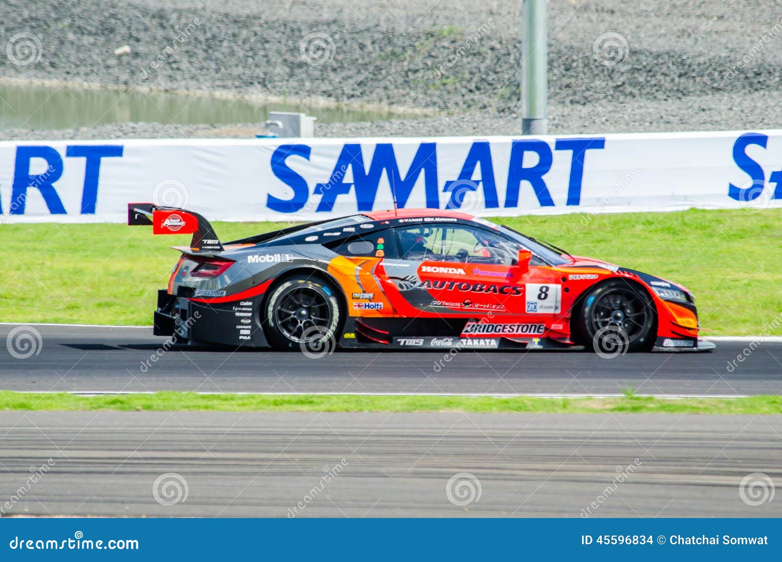 2014 Autobacs Super GT editorial stock image. Image of racetrack