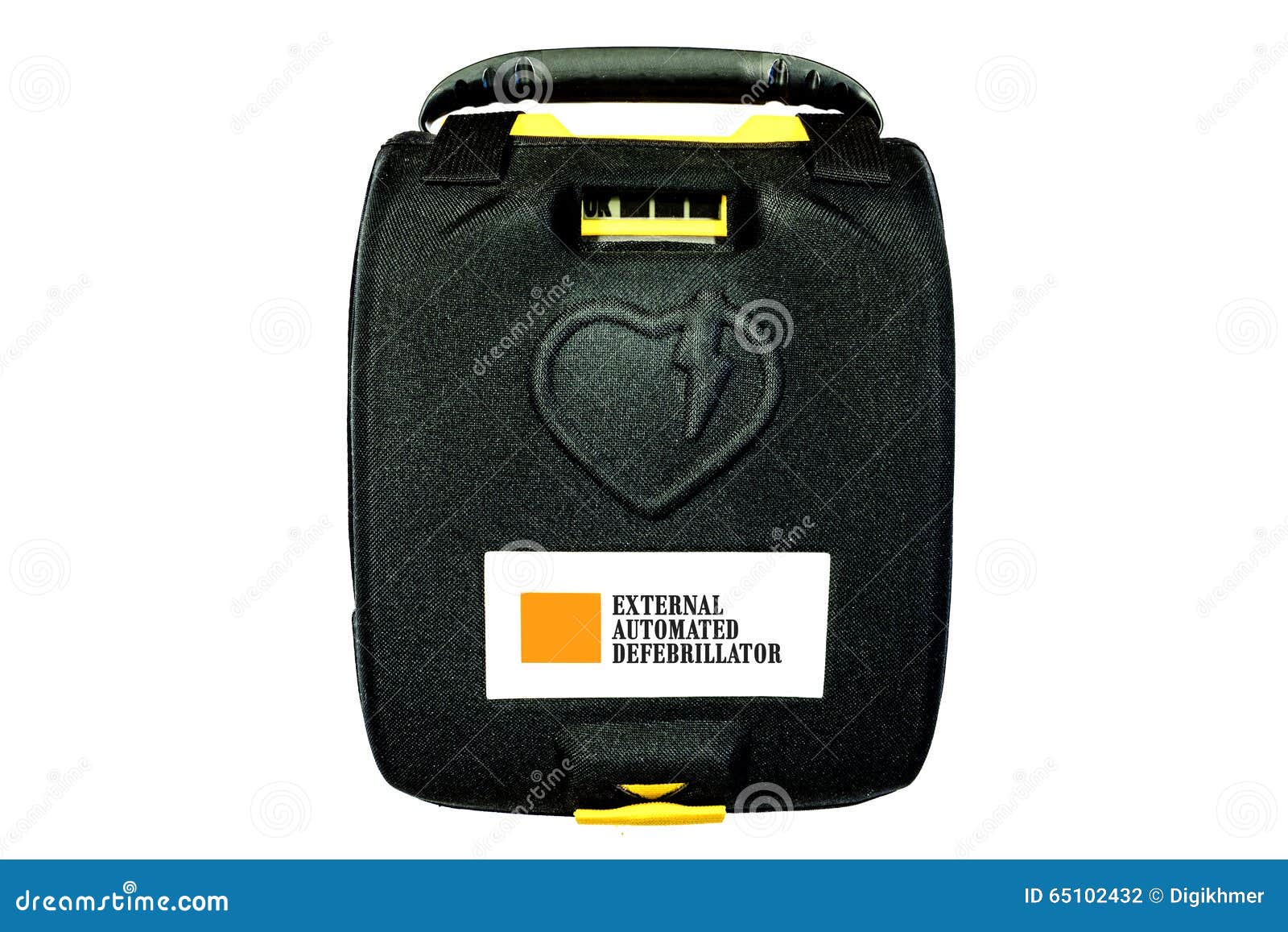 Automated External Defibrillator or AED Stock Photo Image of