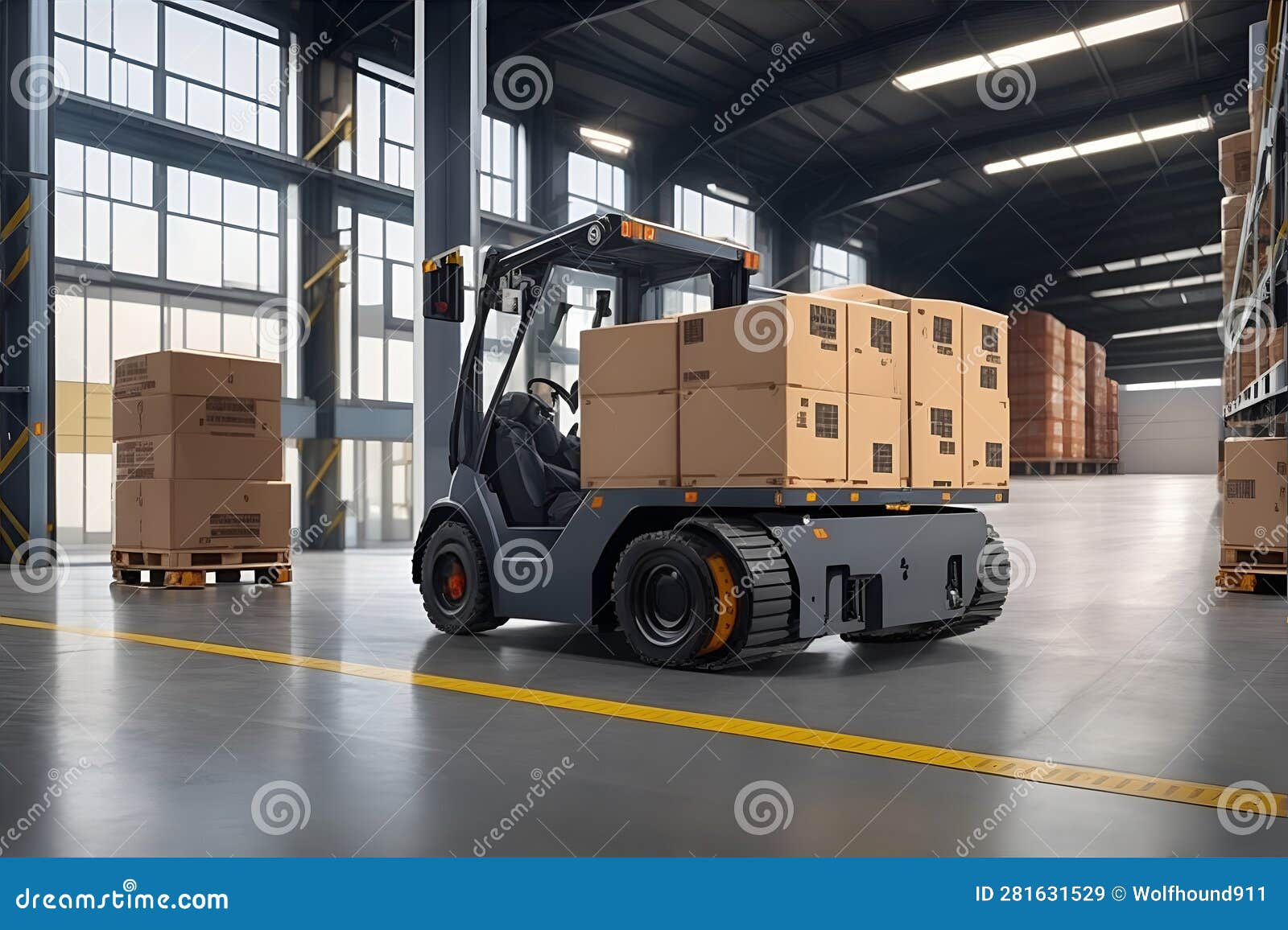 Automated Guided Vehicle in Warehouse Logistic and Transport