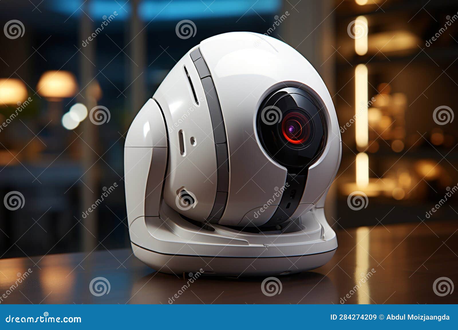 Automated Sentry Robotic Man shaped Security Camera Guarantees