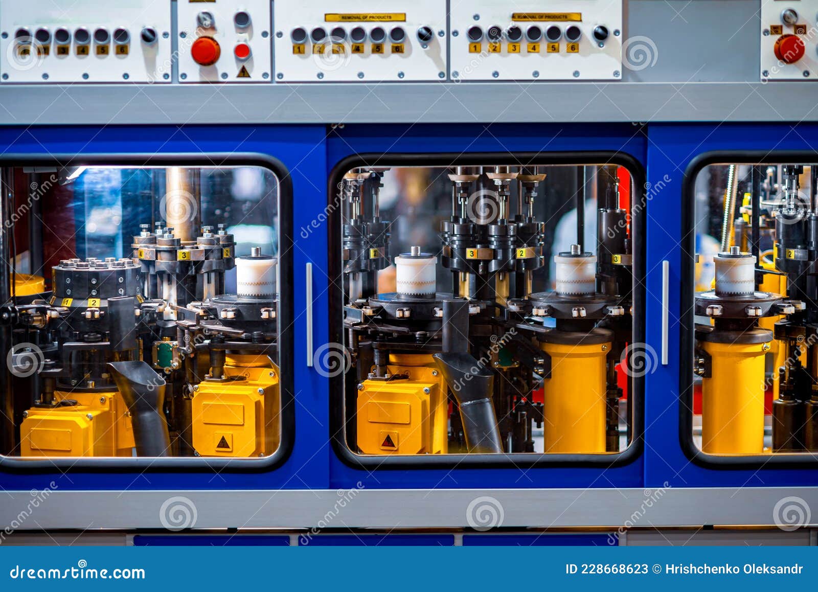 Automated Small Arms Ammunition Production Line Stock Image Image Of automated-small-arms-ammunition-production-line-stock-image-image-of