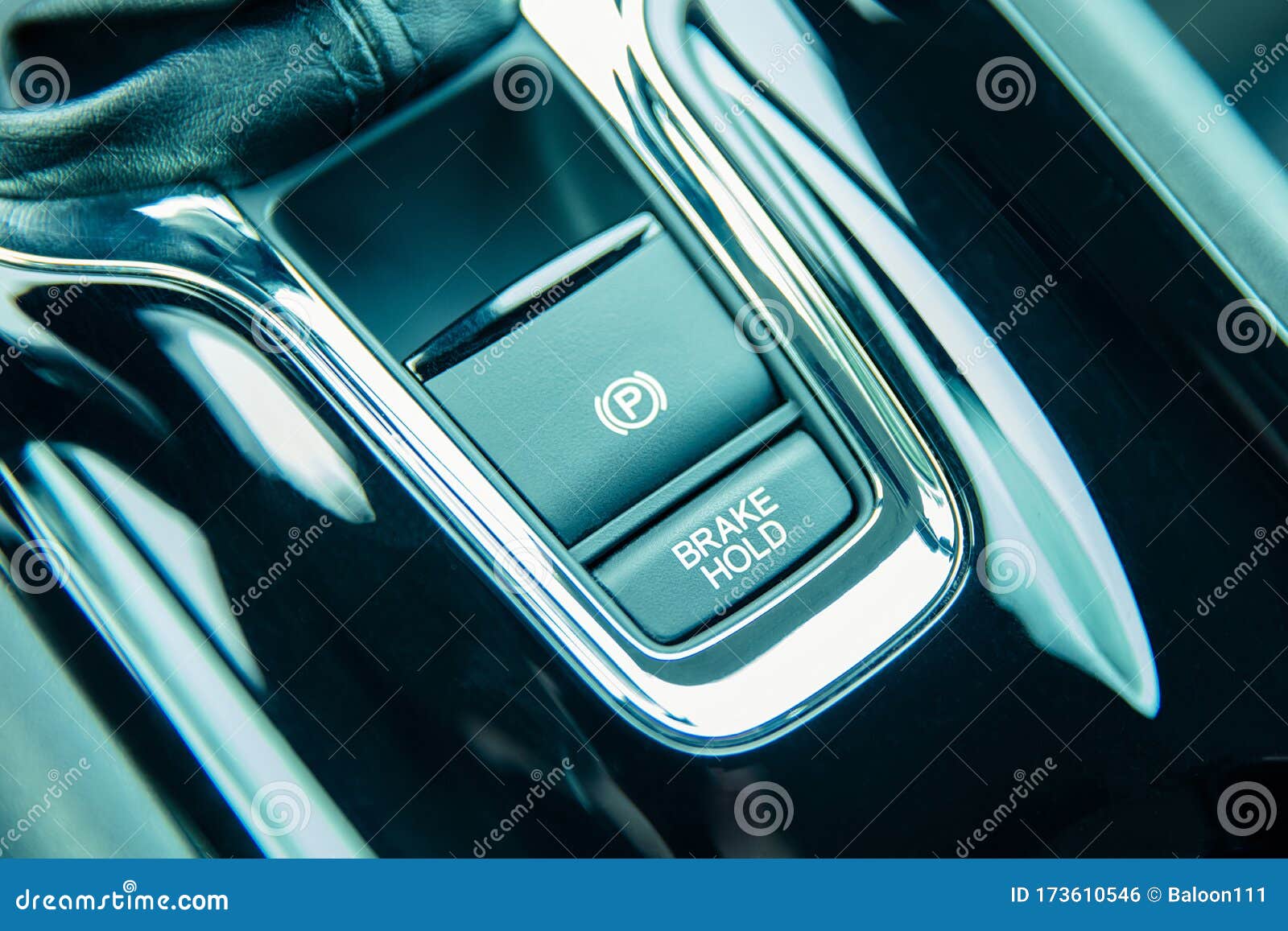 Automatic Brake Hold Button Stock Photo Image of driver, vehicle