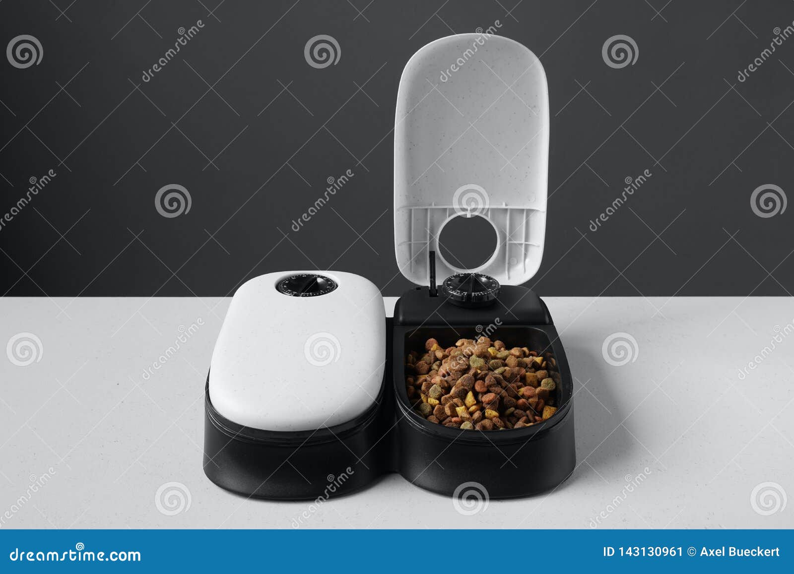 automatic cat food dispenser or feeder